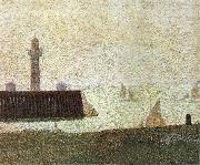 Georges Seurat End of the Seawall oil painting picture wholesale